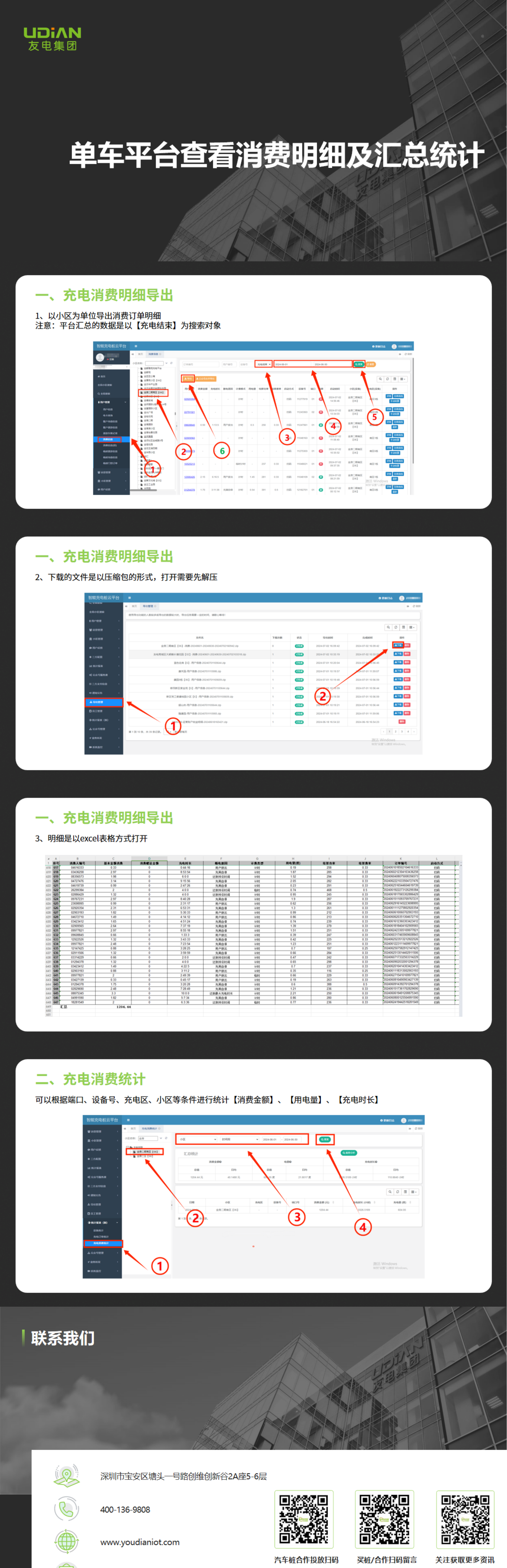 单车平台查看消费明细及汇总统计-友电集团_00.png